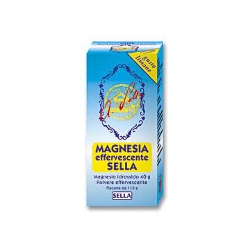 Magnesia effervescente sella gusto limone 115 g