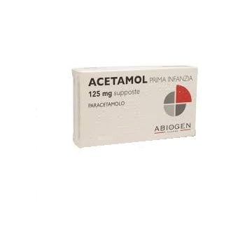 Acetamol*prima inf10supp 125mg