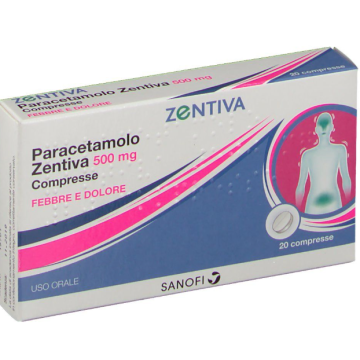 Paracetamolo zen*20cpr 500mg