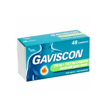 Gaviscon*48cpr ment250+133,5mg