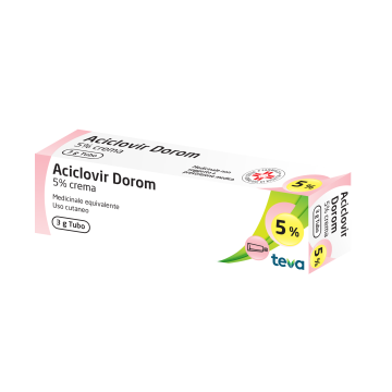 Aciclovir dorom*crema 3g 5%
