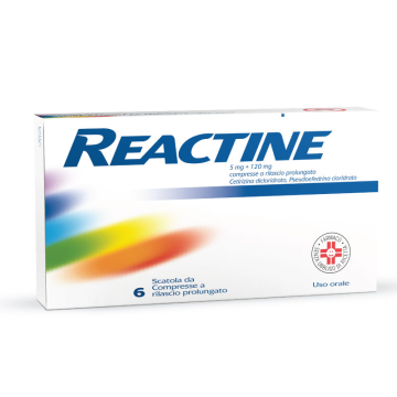Reactine*6cpr 5mg+120mg rp