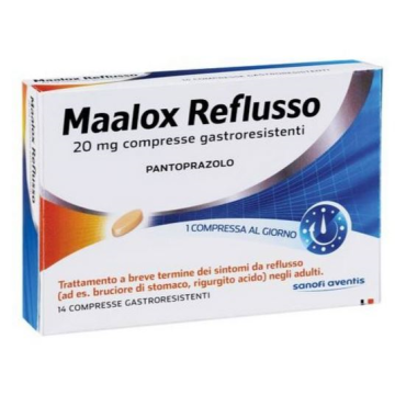 Maalox reflusso*14cpr 20mg