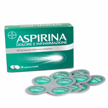Aspirina dolore infiammazione 500 mg compresse