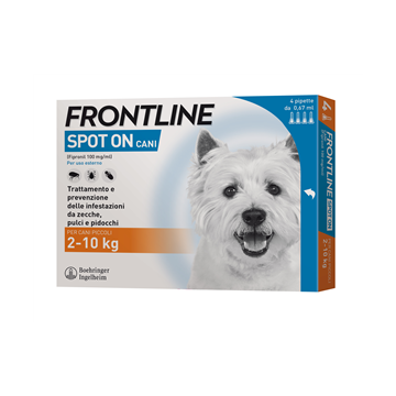 Frontline*4pip 2-10kg cani