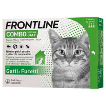 Frontline combo*3pip gatti/fur