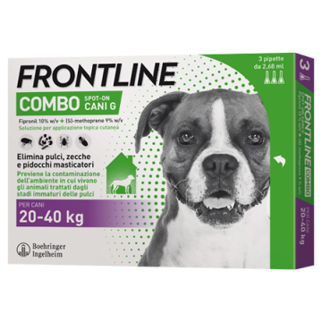 Frontline combo*3pip 20-40kg c