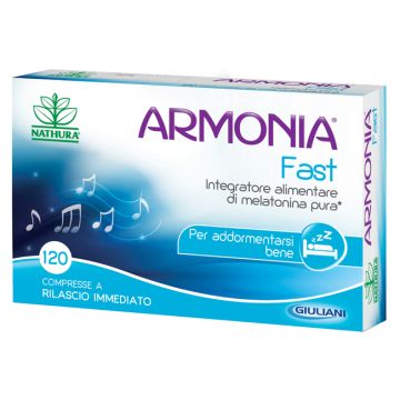 Armonia fast 1 mg melatonina 120 compresse