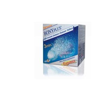 Bonyplus express detergente per protesi dentaria 56 compresse
