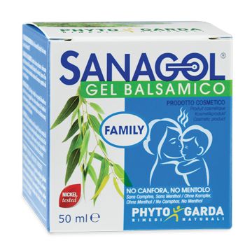 Sanagol gel balsamico senza canfora e senza mentolo