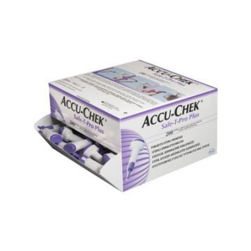 Lancette pungidito accu-chek safe t pro plus pd 200 pezzi