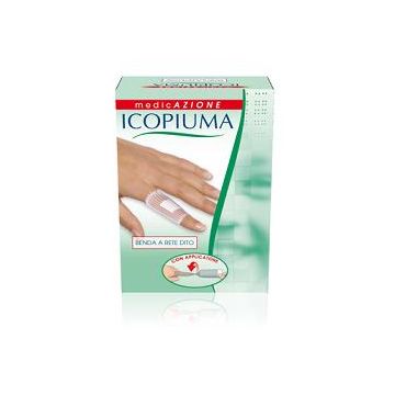 Benda icopiuma a compressione fisiologica rete dito cal 1 1 pezzo con applicatore