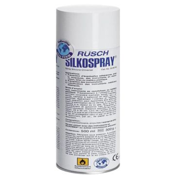 Lubrificante per catetere silkospray in flacone 500ml
