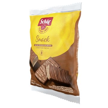 Schar snack con cioccolato al latte e nocciole 3 wafer x 35 g