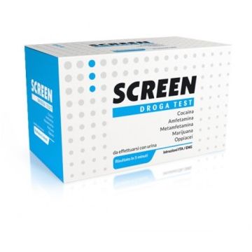 Screen droga test 5 droghe con contenitore urina