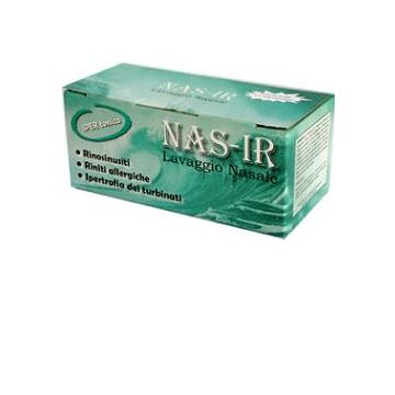 Nasir doccia nasale con soluzione fisiologica ipertonica 8 sacche 250 ml + 1 blister