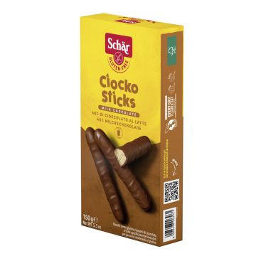 Schar ciocko stick ricoperti di cioccolato al latte 150 g