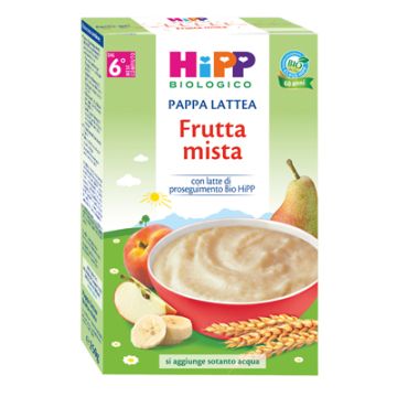 Hipp bio pappa lattea frutta mista 250 g