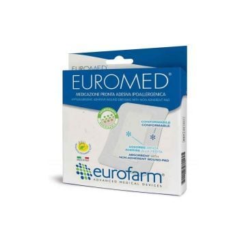 Medicazione post operatoria euromed 5x7,2cm 5 pezzi