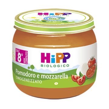Hipp bio hipp bio omogeneizzato sugo pomodoro mozzarella 2x80 g