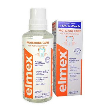 Elmex protezione carie collutorio fluoruro amminico 400 ml