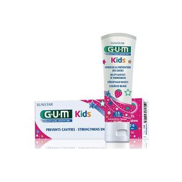 Gum kids dentifricio 2/6 fluoro 500 ppm