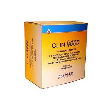Clin 4000 lassativo 30 bustine monodose 10 g