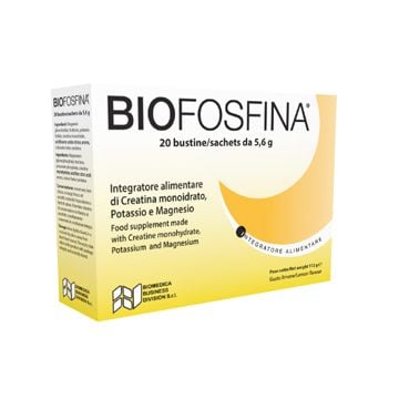 Biofosfina 20 bustine da 5 g gusto limone