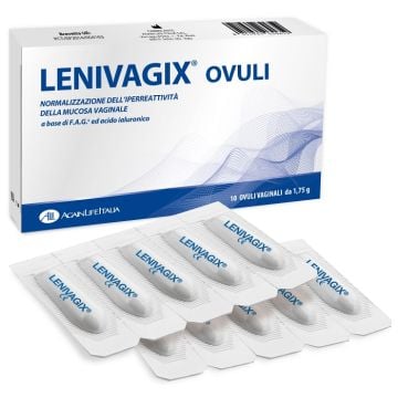 Lenivagix ovuli vaginali 10 pezzi