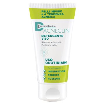 Dermovitamina acneclin detergente viso uso quotidiano 200 ml