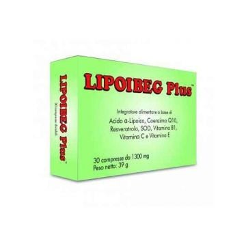 Lipoibeg plus 30 compresse da 1300 mg