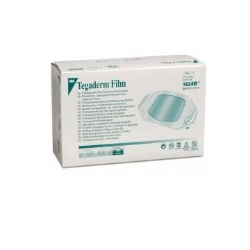 Medicazione trasparente sterile semipermeabile in poliuretano tegaderm film cm10x12 5 pezzi