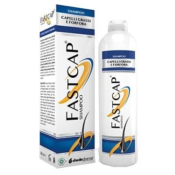 Fastcap shampoo capelli grassi e forfora 200 ml