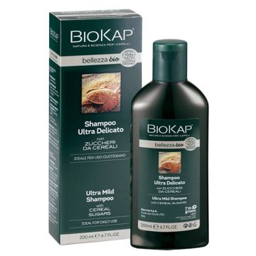 Biokap bellezza bio shampoo ultra delicato cosmos ecocert 200 ml biosline
