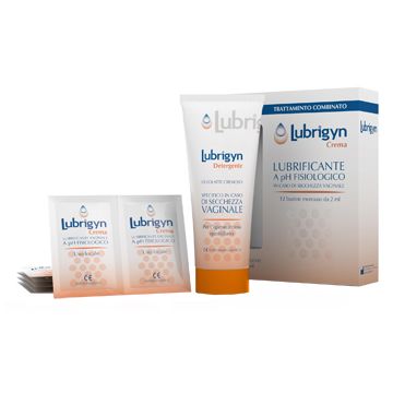 Lubrigyn kit crema 12 bustine x 2 ml + detergente 100 ml
