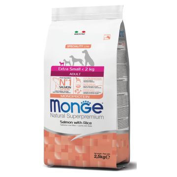 Monge extra small adult salmone & riso 800 g