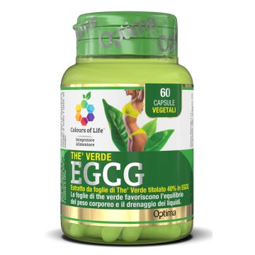 Colours of life the verde egcg 60 capsule vegetali