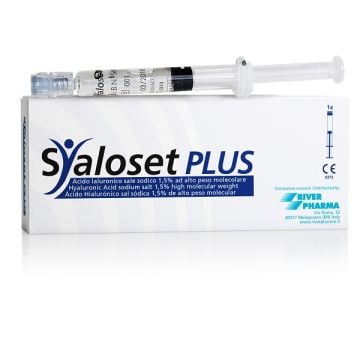 Siringa intra-articolare syaloset plus acido ialuronico sale sodico 1,5% ad alto peso molecolare 4 m