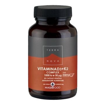 Terranova vitamina d3 + k2 50 capsule