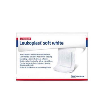 Leukoplast soft white 72 x 38 cm 10 pezzi
