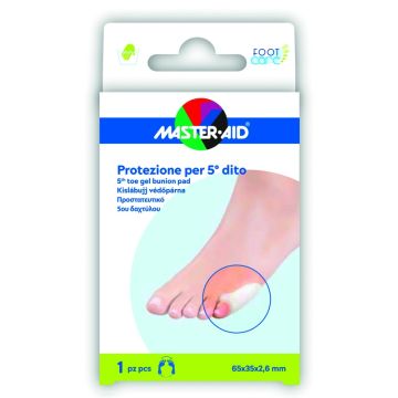 Protezione in gel master-aid footcare 5 dito 1 pezzo c15