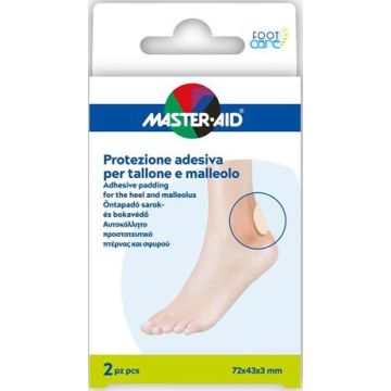 Protezione tallone/malleolo master-aid footcare 2 pezzi a7