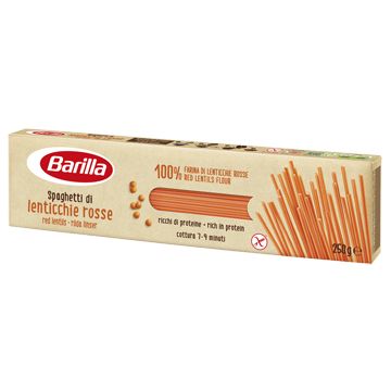 Barilla spaghetti di lenticchie rosse 250 g
