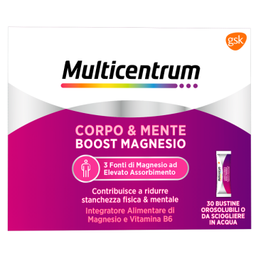 Multicentrum boost magnesio 30 bustine