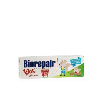 Biorepair oral care kids 0-6 anni denti da latte dentifricio con estratto di pesca 50 ml