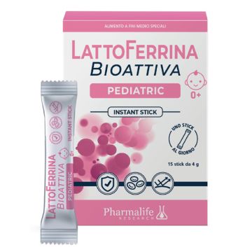 Lattoferrina bioattiva pediatric 15 stick 4 g