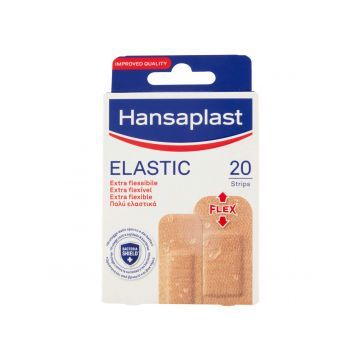 Hansaplast elastic/fabric 20 strips assortiti