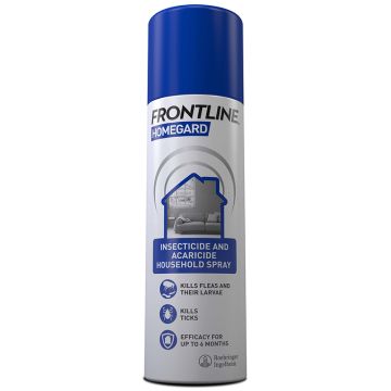Frontline homegard spray insetticida e acaricida uso domestico 250 ml