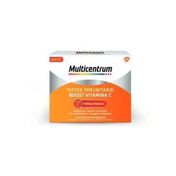 Multicentrum difese immunitarie boost vitamina c 14 bustine