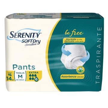 Serenity pants sd sensitive extra m 14 pezzi